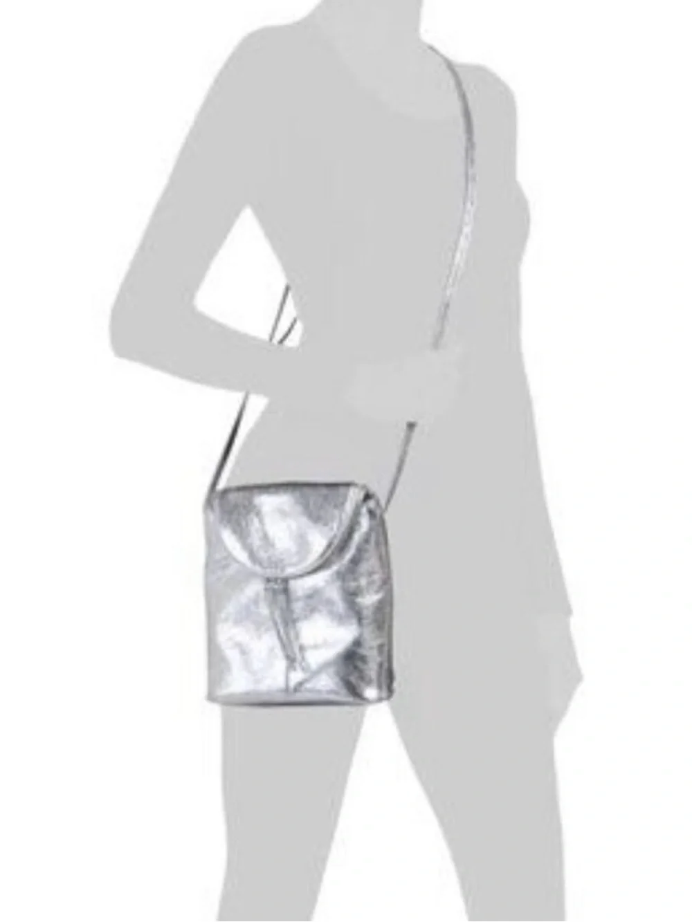 Champagne Gold Crossbody Bag - Women
